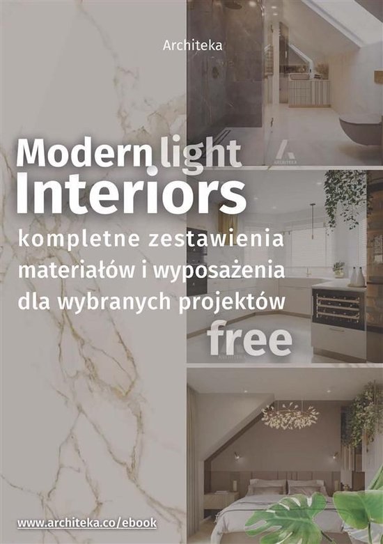 Nowoczesne, jasne wnętrza - przydatne rozwiązania. Katalog ... - cover