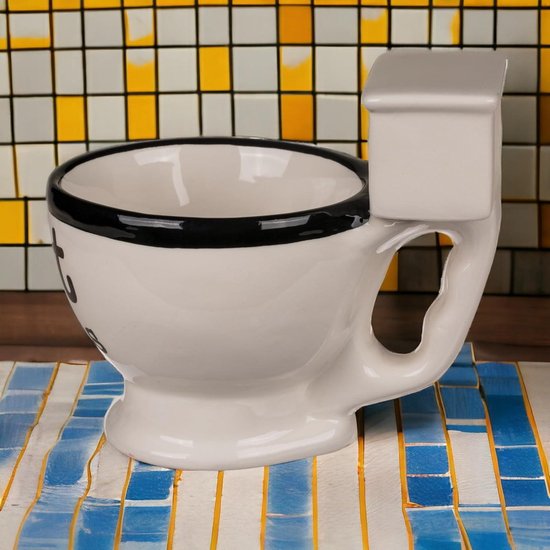 Funny Happens Mug Coffee de Toilettes avec évier – Enjoy de votre pause Coffee avec le Smile!