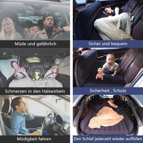 Autobed - Auto bed - Vrachtwagen Bed - Opblaas Bed Auto - Luchtkussen | bol