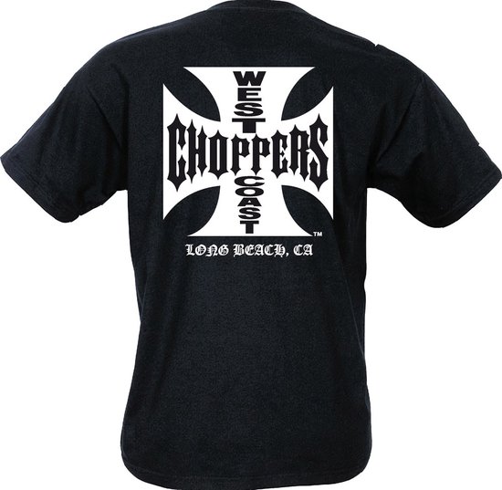 T-shirt WCC West Coast Choppers Iron Cross noir-L