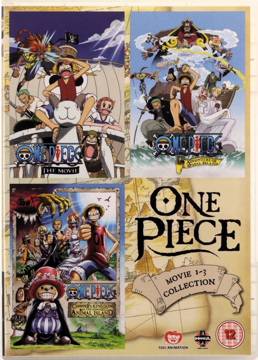 One Piece Movie Collection 1 (contains Films 1-3)
