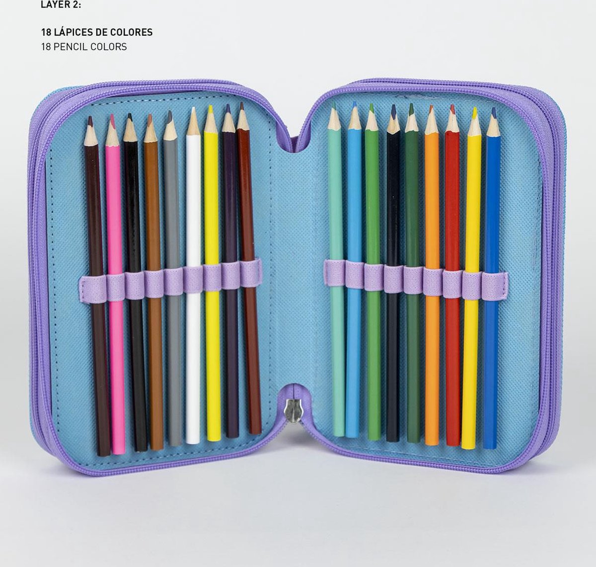 Disney Frozen Tekenen Knutselen Etui Meisjes - 44 Stuks — afbeelding 2