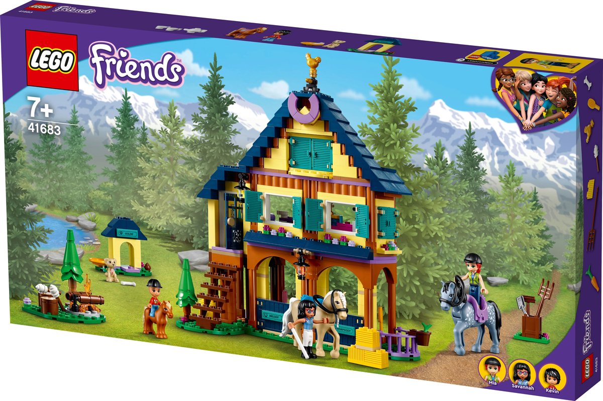 LEGO Friends Paardrijbasis in het bos 41683 — afbeelding 19