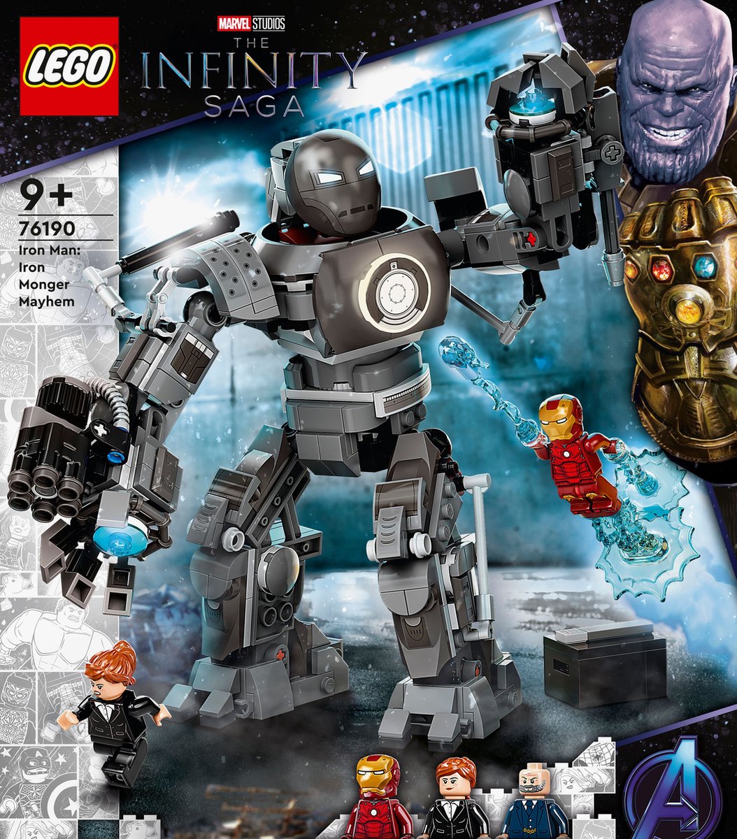 LEGO Super Heroes Iron Man: Iron Monger Mayhem 76190 — afbeelding 13