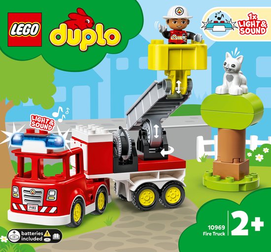 LEGO DUPLO Town 10969 Le Camion de Pompiers