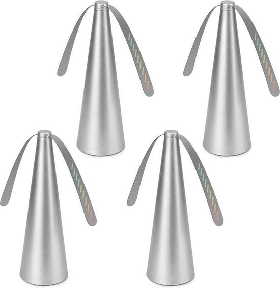 BNGXR Vliegenwever, 2 stuks vliegenverjager, vliegenafweer, draagbaar, anti-vliegen en muggenbescherming, ventilator, vliegenventilator voor keuken, restaurants
