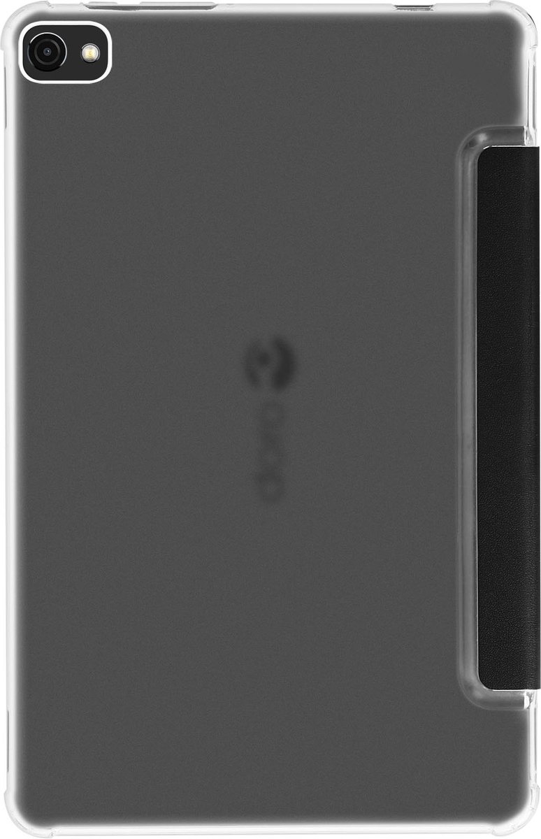 Cover voor Doro Tablet Original Doro Multi-position Flip Transparant / Zwart