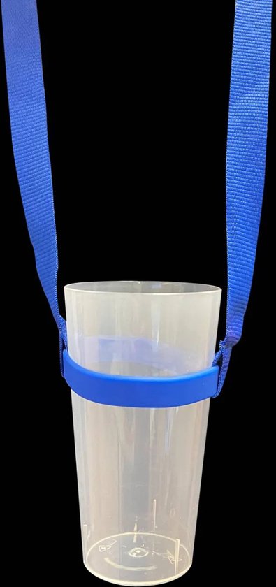 Lot De 2 Porte-Gobelets Pliables KIRZAX - Pour 6 Gobelets, Réutilisables, Poignée - Idéal Maison, Déplacements, Fêtes, Événements Sportifs