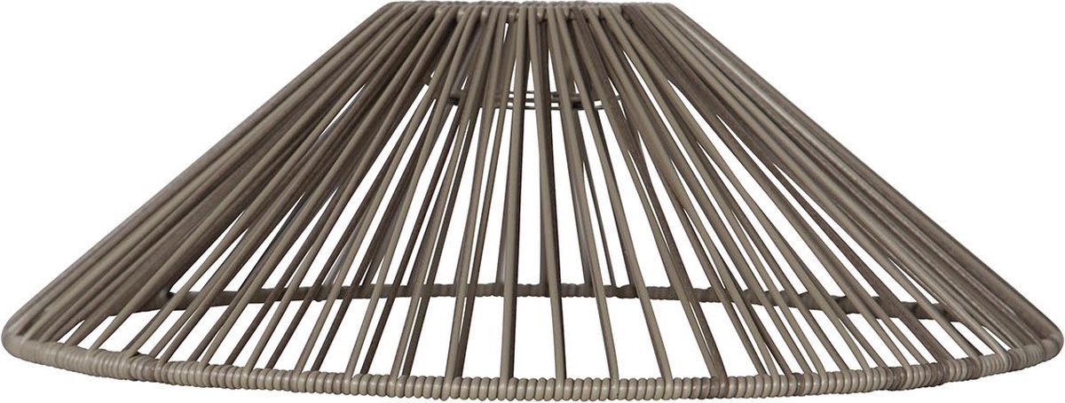 Star Trading lampenkap Vide, rotan, beige, E27, buiten, ? 38 cm