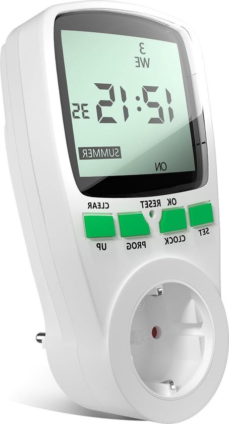 Point Contact Timer Stopcontact timer - programmeerbare tijdschakelaar | bol