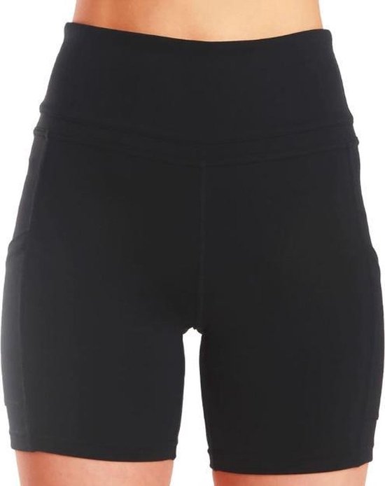 New Age Devi - Korte Legging - Zakken voor extra gemak - Voor dames - zwart - Maat M