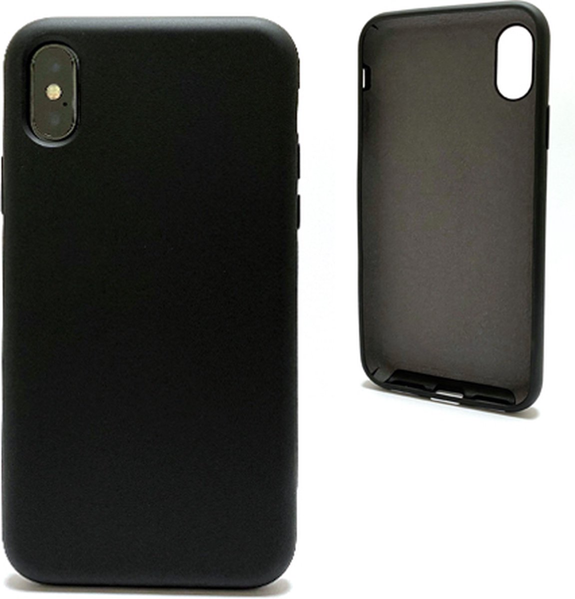 iNcentive Soft Gelly Case Samsung Galaxy S23 Ultra midnight black Zwart