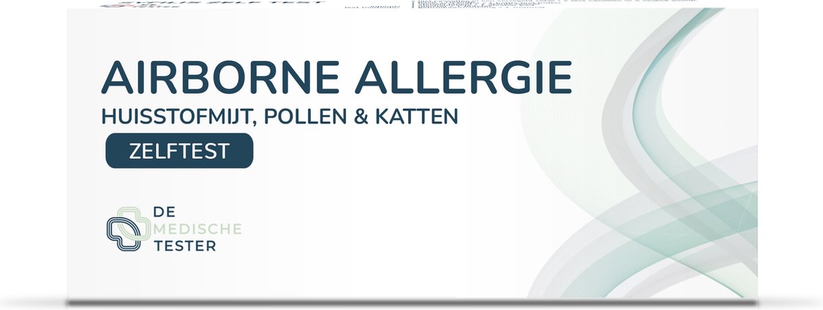 Goedkoopste The Tester - Allergietest (Huisstofmijt, Kattenhaar & Pollen