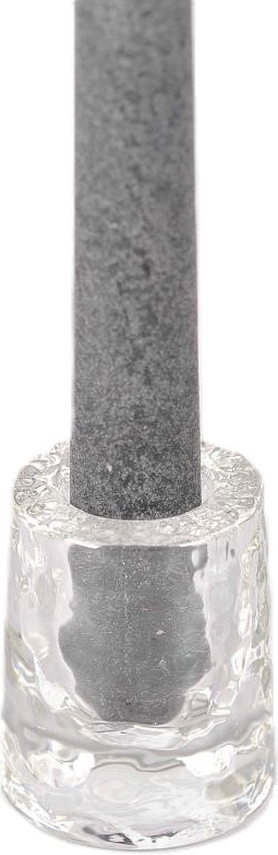 Rasteli Kaarsenhouder-Kandelaar voor tafelkaars Glas D 5 cm H 6 cm Voordeelaanbod Per 2 Stuks
