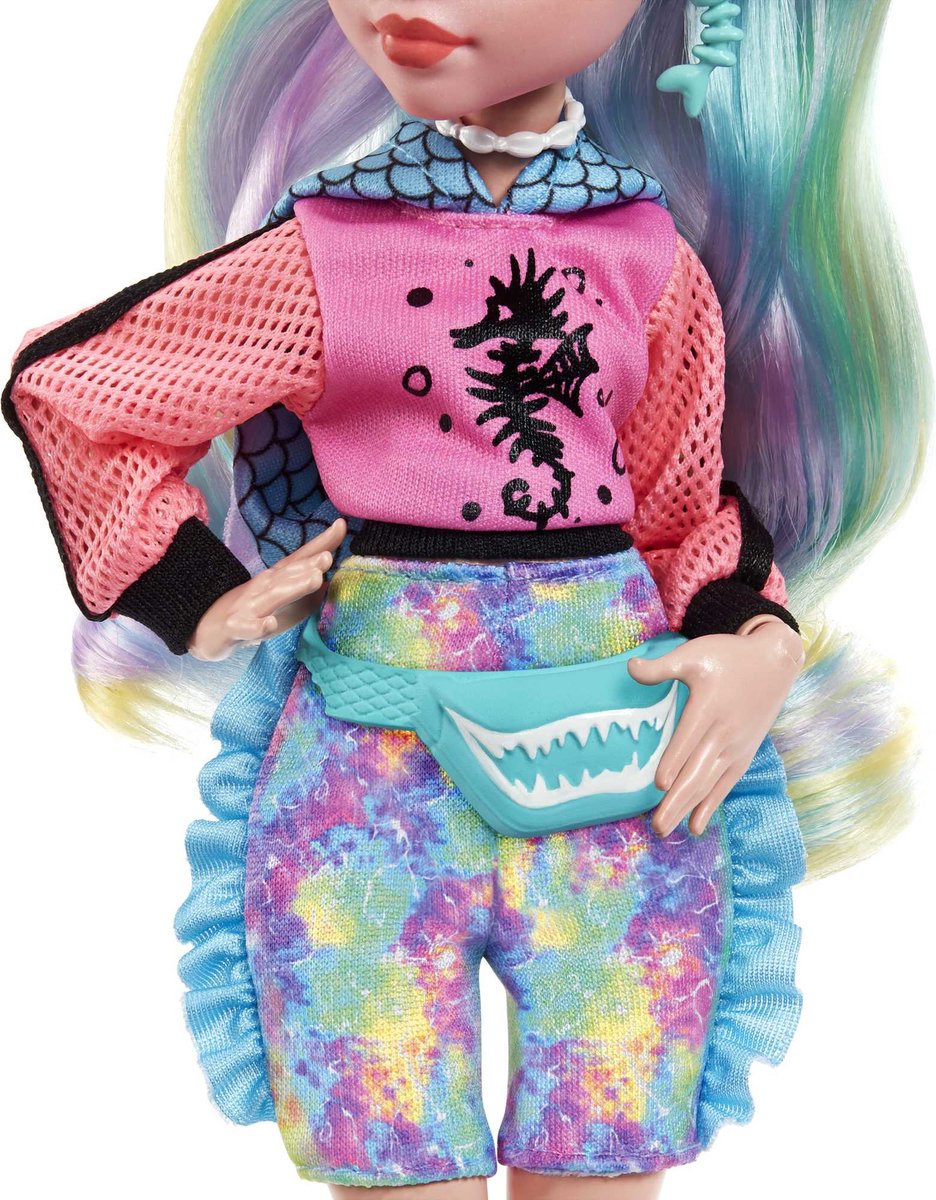 Monster High - Modepop - Lagoona Blue pop met schelpenzak — afbeelding 6