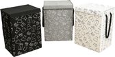 Bol.com Orion Store - Wasmand met Deksel en Handige Handvatten 75L - Ruime 30x42x56 cm Opbergoplossing - Set van 3 aanbieding