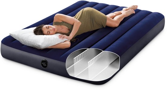 Intex Classic Downy Luchtbed - 191x137x25 cm