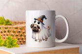 Mug Carlin Spooky - chiens - Halloween - chiots - chiotamour - doglover - doggy - chiens - chiot amour - mon chien - amour chien