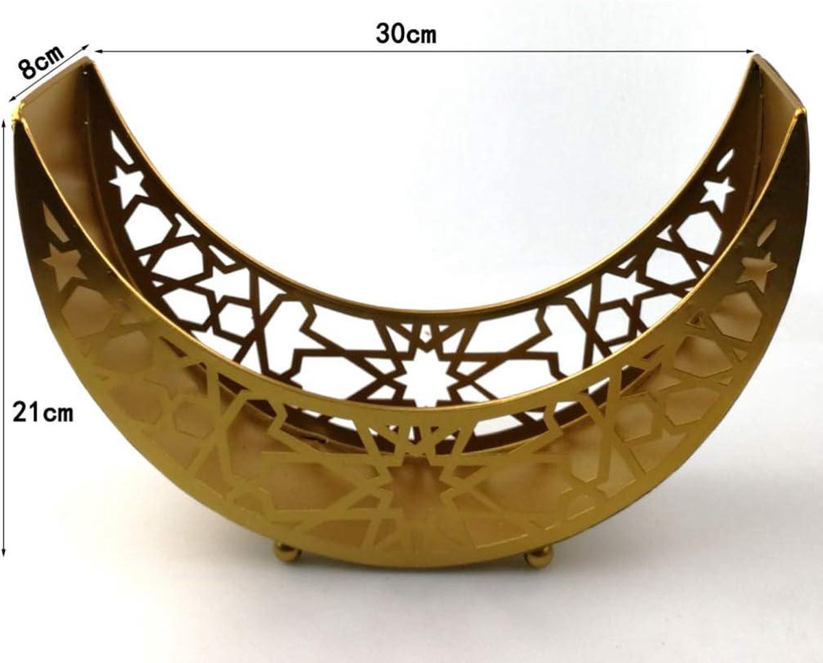 SiliFine 100 Pcs Eid Al Adha Islamic Ramadan Party Decorations Supplies Eid Adha Muslim Paper Plate Bulk 7 Inch Disposable Dessert Plate Mubarak Dinner Tableware Decoration(Black and Gold