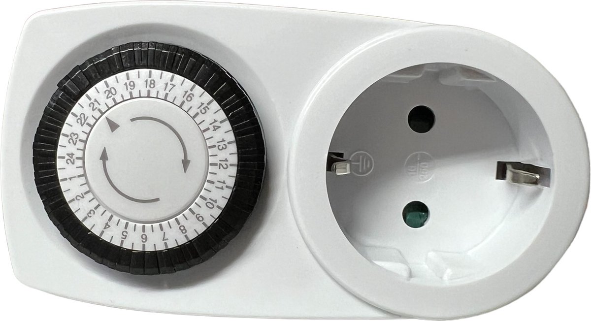 Arcas - Mechanische timer wit