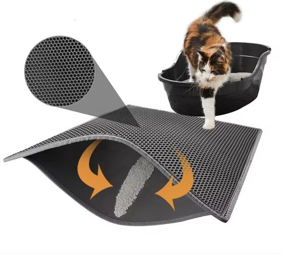 Kattenbak mat – grit opvanger