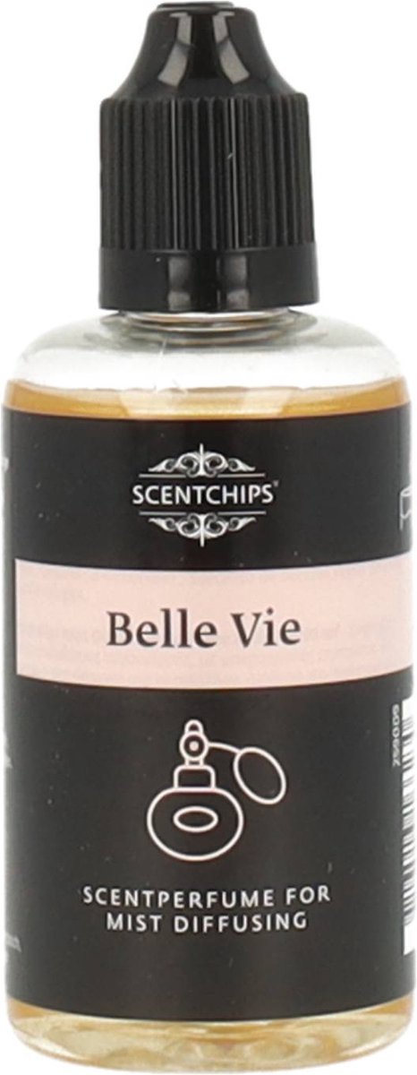 Scentchips® Belle Vie - Geurolie Voor Aromadiffuser - Geurolie Voor Oliebrander - Navulling Geurbrander - Etherische Olie - Geurverspreiders - Verdamper