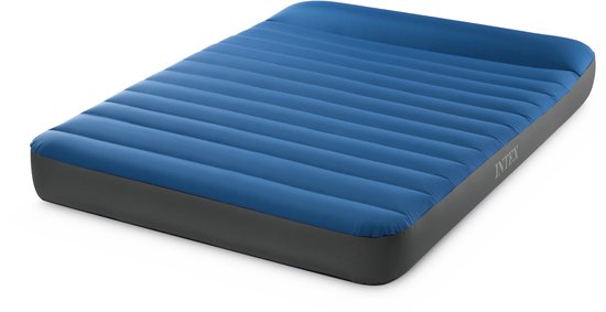 Intex TruAire Twin Dura-Beam Camping Mattress met Quickfill USB150 luchtpomp - 191 x 137 x 22 cm van Intex — afbeelding 2
