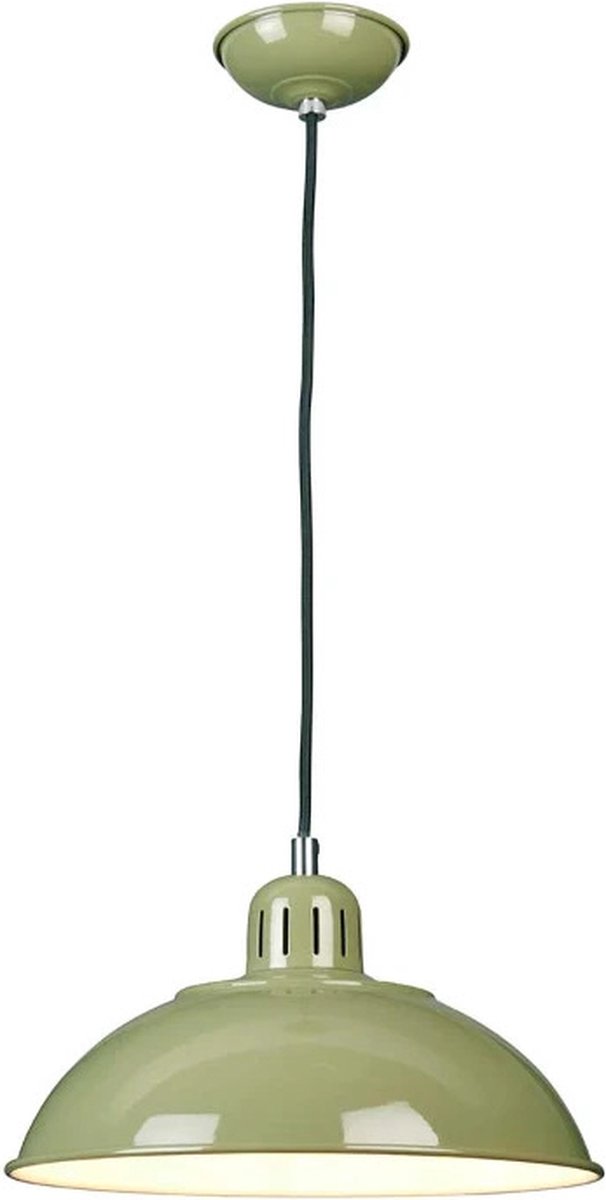 Elstead Lighting LED Hanglamp Franklin | 1X E27 Max 60W | Dimbaar | Green