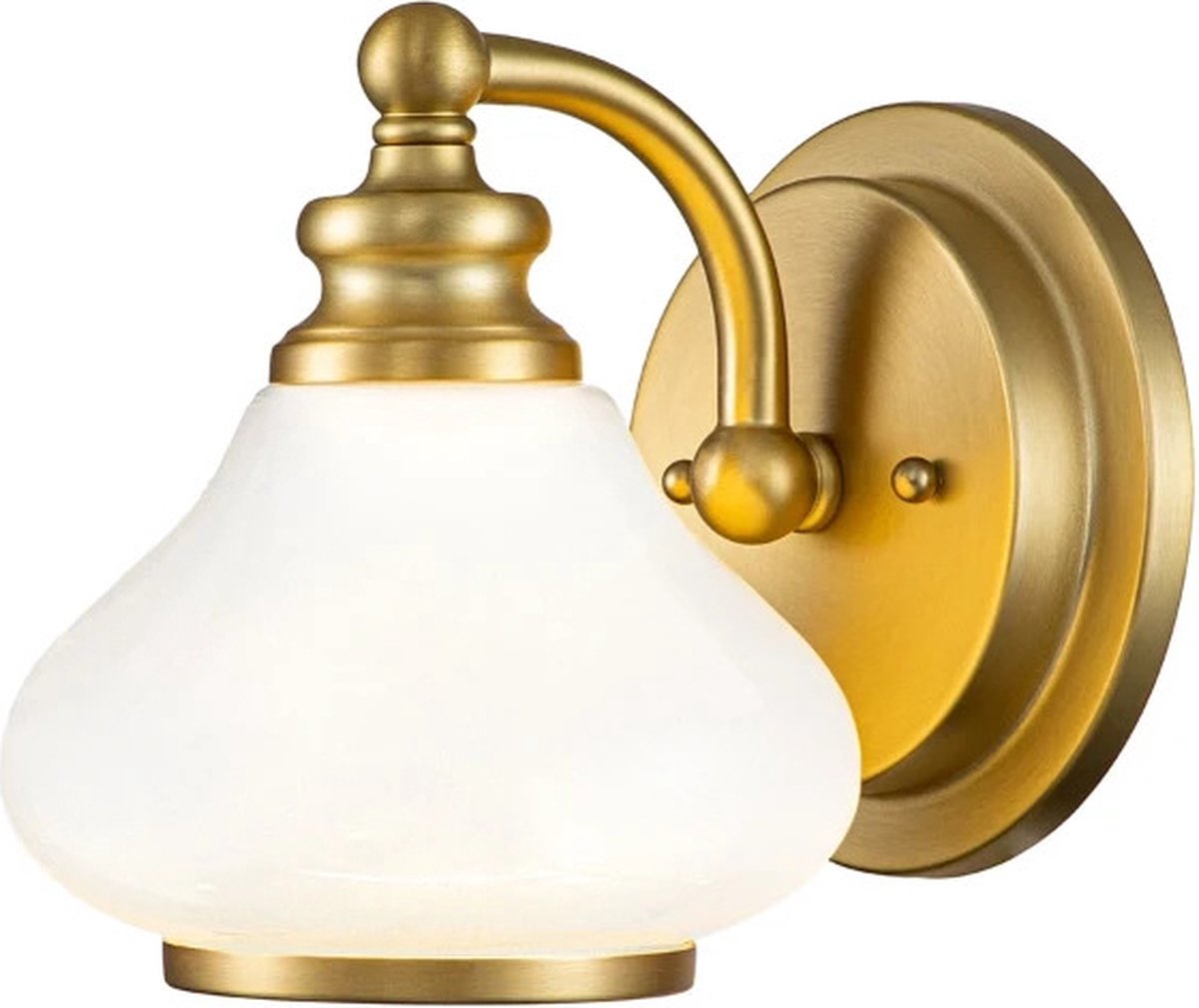 Hinkley LED Badkamerarmatuur Ainsley | 3W 3000K 300Lm 830 | IP44 | Dimbaar | Brushed Brass
