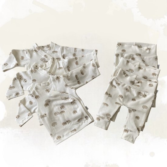 NeoNurses Babykleding Prematuur setje Egeltjes Baby cadeau Kraam cadeau . bol