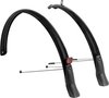 XLC MG-F05 Spatbord Stadfiets Set - 28 inch / 51 mm - PVC - Geschikt voor Stad/Tour Fiets