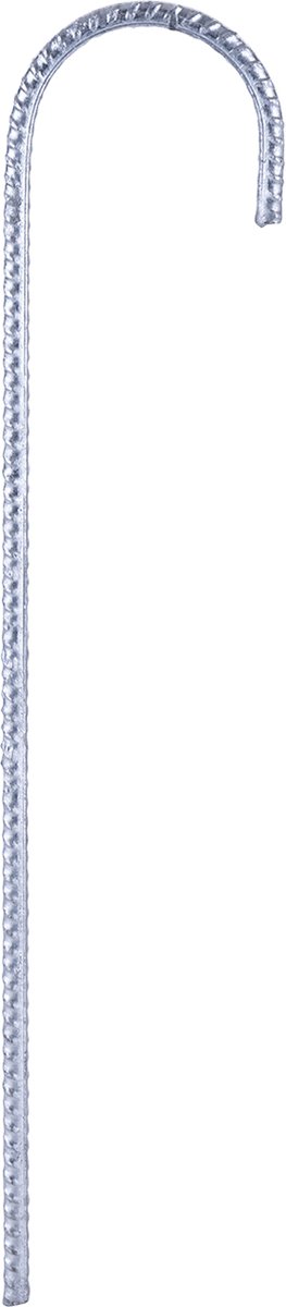 10x Grondanker staal 8mm 60cm.