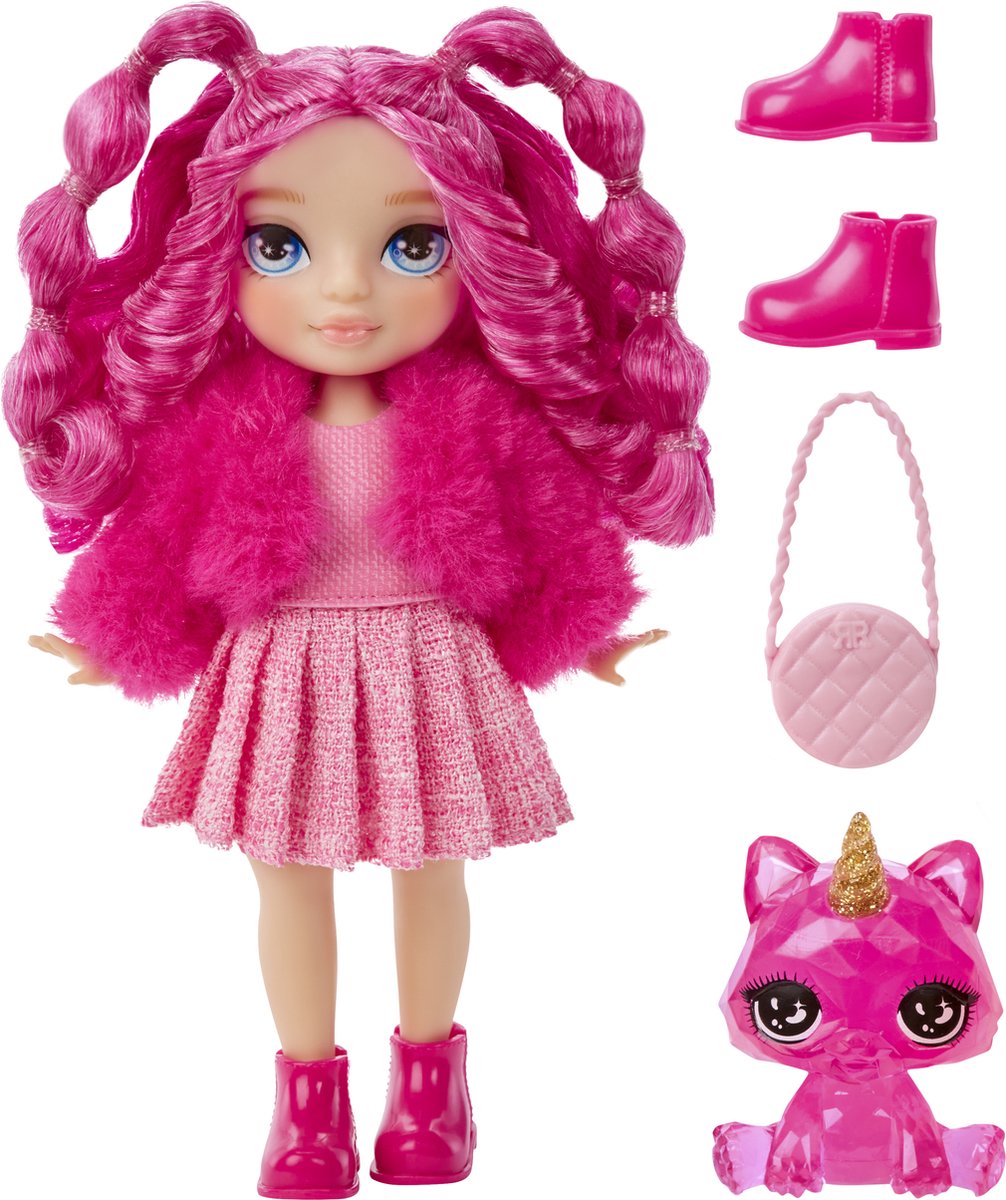 Rainbow High Littles minipop - Magenta (roze) — afbeelding 5