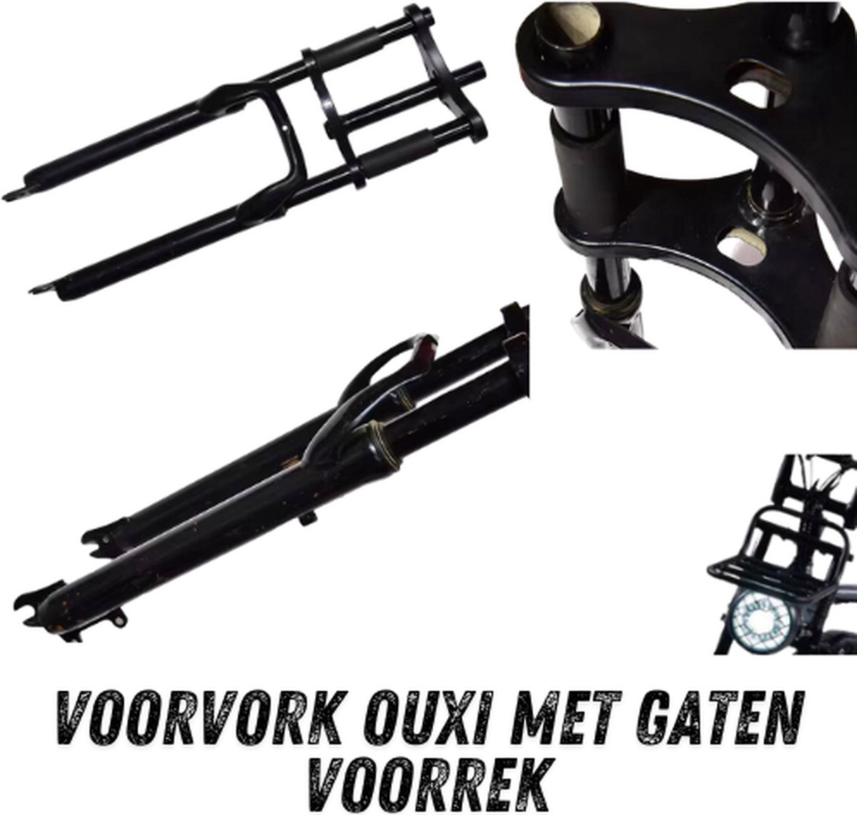 Voorvork Ouxi met voorbereiding gaten Voorrek