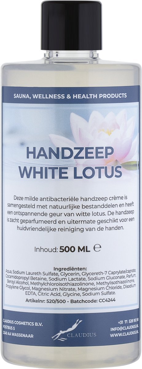 Goedkoopste Handzeep White Lotus 500 ml