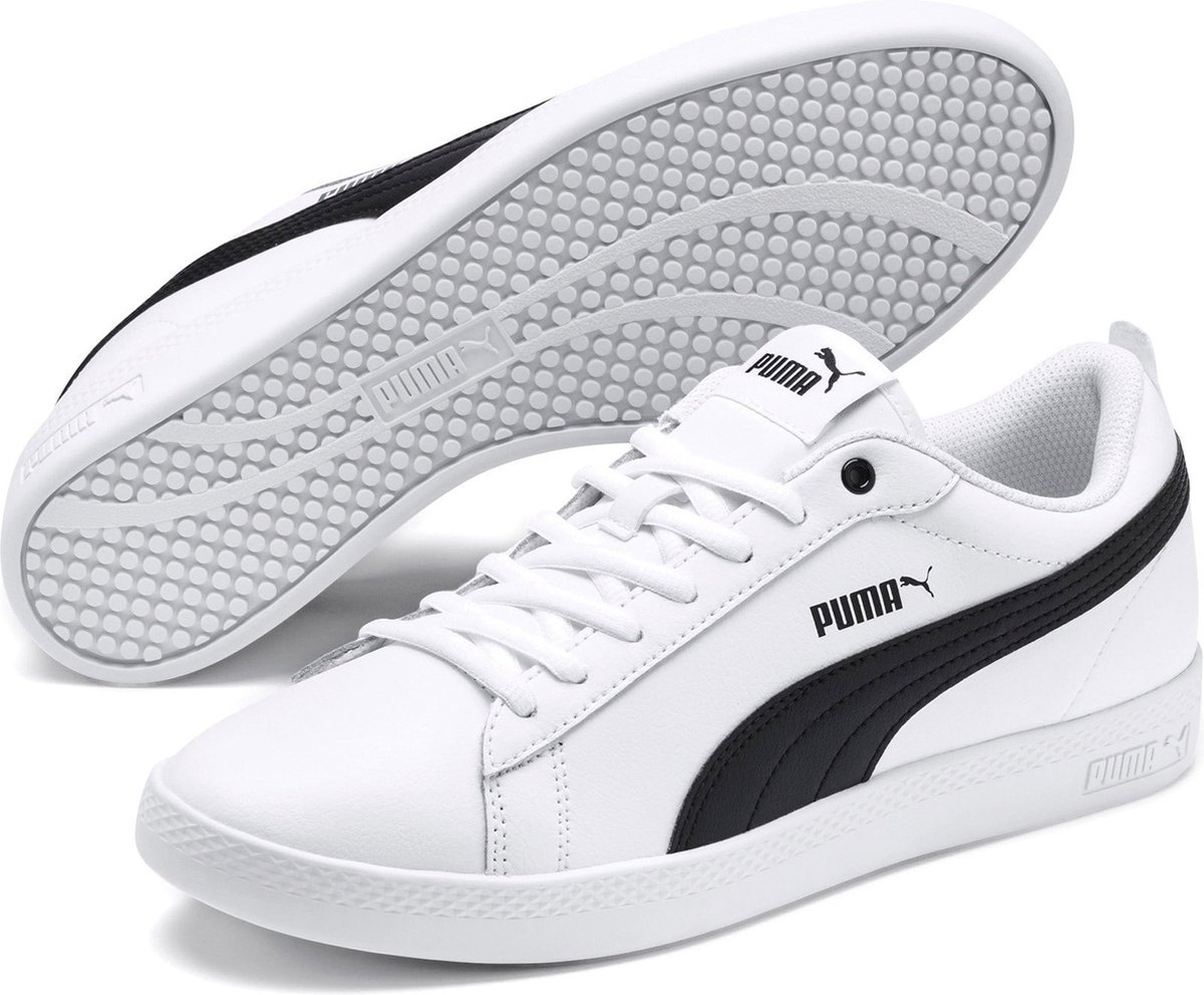 Puma Smash v2 L Sneaker Dames Zwart