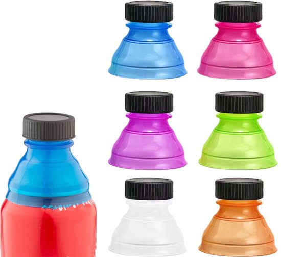 Hbdhejl Couvercles de Canettes Couvercles en Silicone pour Boissons Bouchons de Bière Protecteur de Bouteilles Bouchon de Boisson