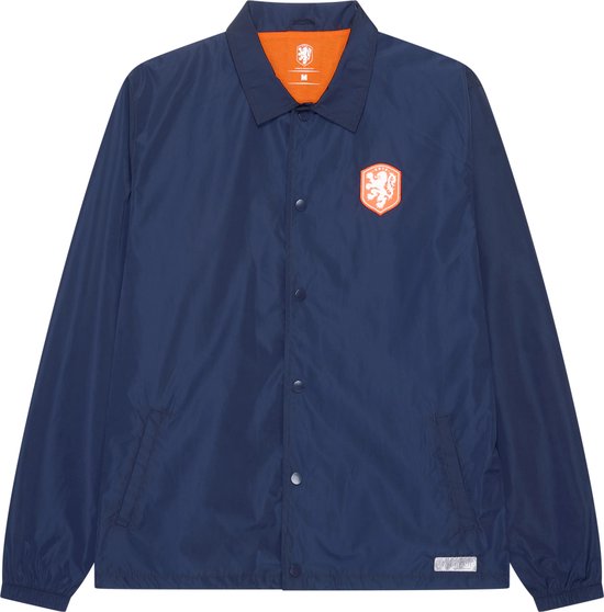 Foto: Nederlands elftal knvb windbreaker voor volwassenen maat l large ek 2024 regenjas