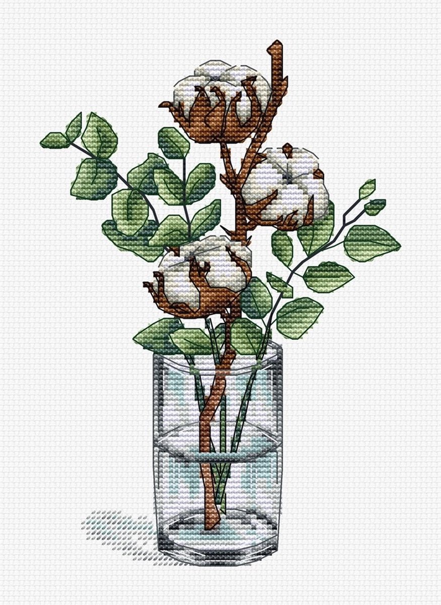 Borduurpakket HobbyJobby - Cotton - Katoen