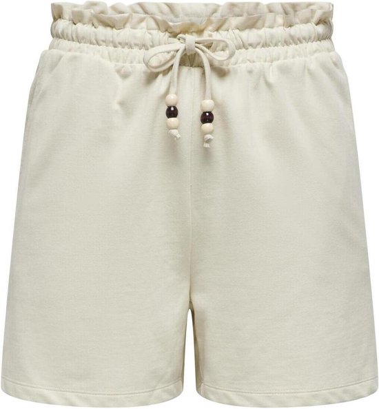 Only Broek Onlellie Shorts Swt 15324836 Bone White Dames Maat - L