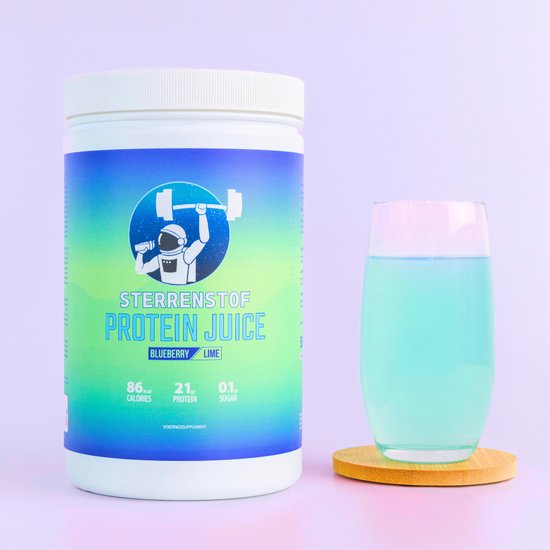 Sterrenstof Protein Juice Sample Box - Proefpakket - 4 smaken - Eiwitlimonade - Clear Whey van Merkloos — afbeelding 3