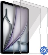 2x Geschikt voor Apple iPad Air 2024 11 inch - Screenprotector - Beschermglas - GuardCover