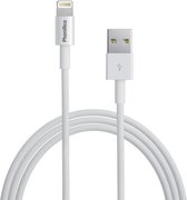 Lightning naar USB A Kabel Wit - 2 meter - Oplaadkabel voor iPhone 12 / 12 MINI / 12 PRO / 12 PRO MAX / 11 / 11 PRO / 11 PRO MAX / SE 2022 / SE 2020