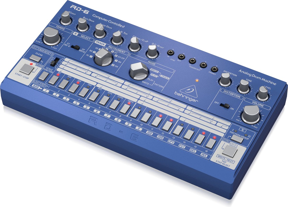 Behringer RD-6 BU Rhythm Designer - Drumcomputer