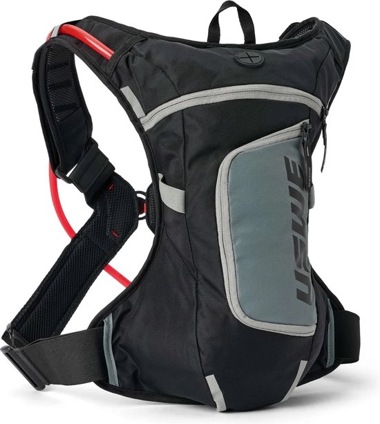 USWE - Moto Hydro Hydration Pack Adventure Fit - noir - sac à dos d'hydratation - eau - 4L