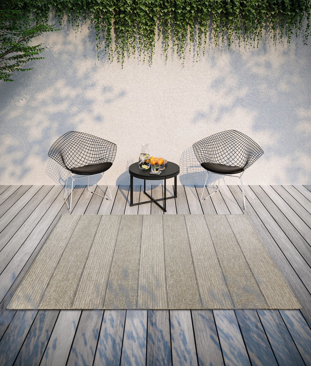 Flycarpets Villeroy & Boch - Binnen- en Buitenkleed - Isabella - Naturel / Bruin - 155x230 cm