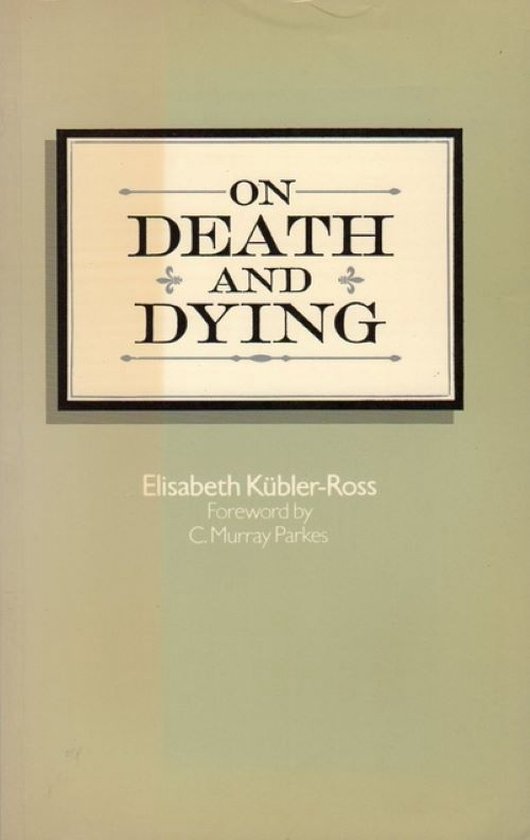 On Death and Dying - cover