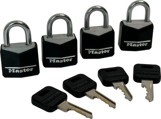 Lot De 10 Petits Cadenas De Valise Multicolores Avec Clés - Métal Et ABS