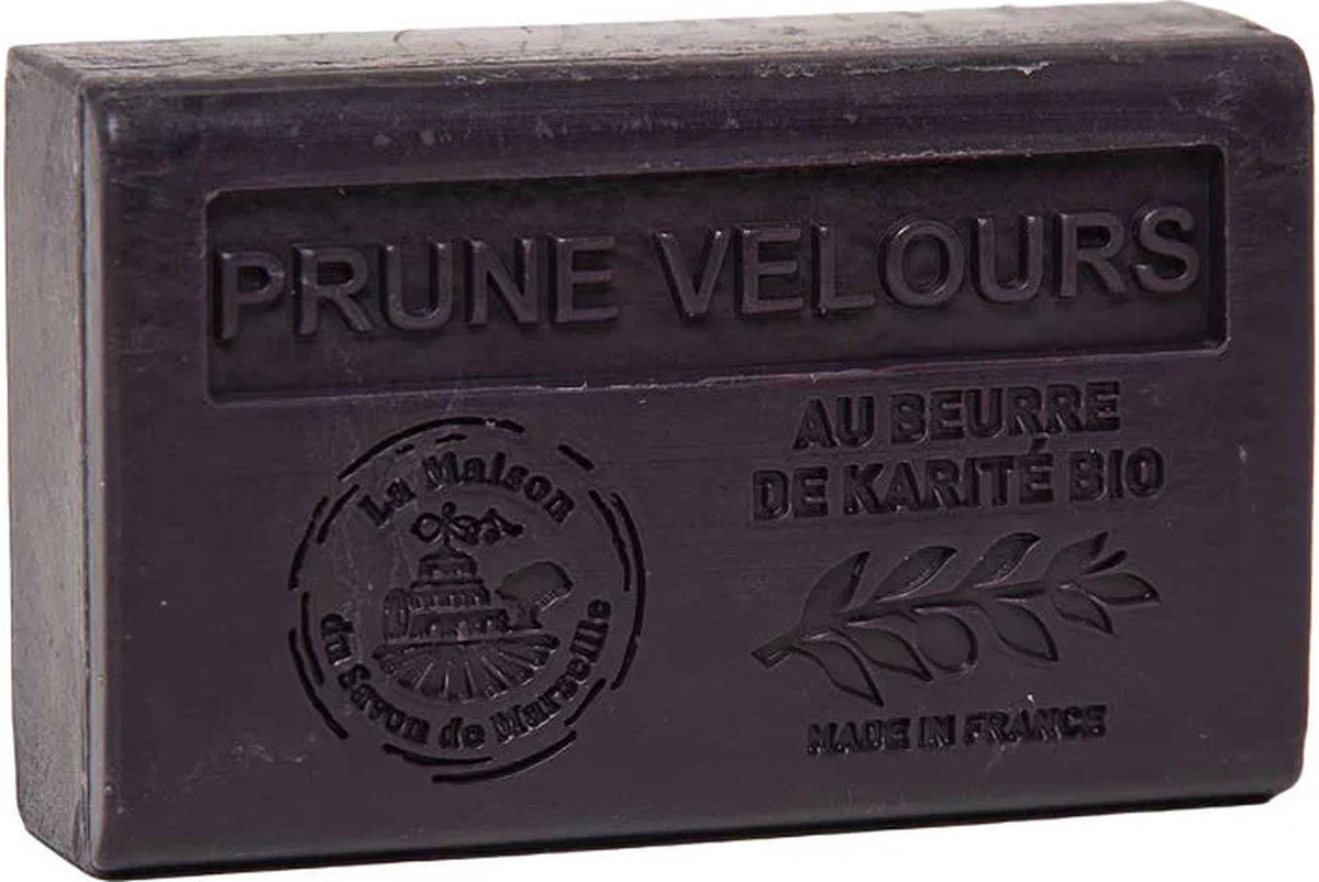 La maison du savon de Marseille. Handzeep Prune velours