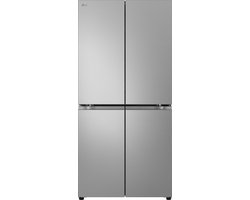 LG GMB860PYDE amerikaanse koelkast Vrijstaand 530 l E Zilver